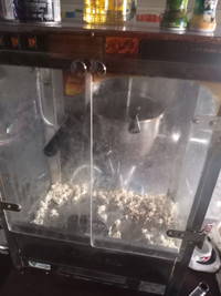 Heavy duty popcorn machine