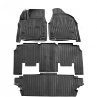 3D (Tray) Floor Liner Mats for Chrysler Pacifica 2017-up