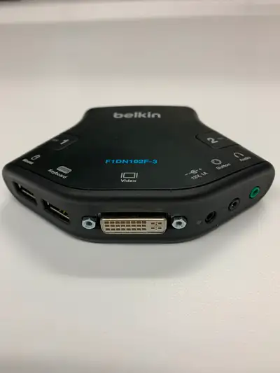 Secure Flip 2-Port DVI-D KVM with Audio and Remote Controller, View more