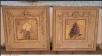 French country wall plaques