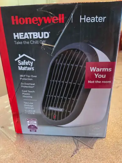 New - Honeywell HEATBUD Heater, View more