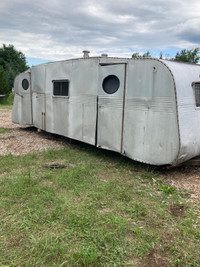  1958 boles aero vintage retro camper trailer travel aluminium 