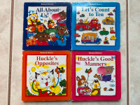 Set of 4 Board Books for Babies & Toddlers