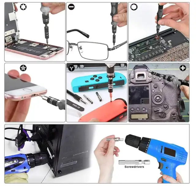120 in 1 Precision Screwdrivers Set, Mini Screwdriver  in Other in Edmonton - Image 5