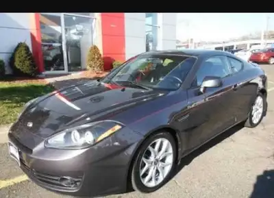 Selling my 2008 Hyundai Tiburon GT. Only 110,000 km, which is very low for the year. The car runs an...
