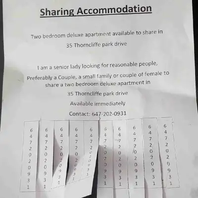 room for rent