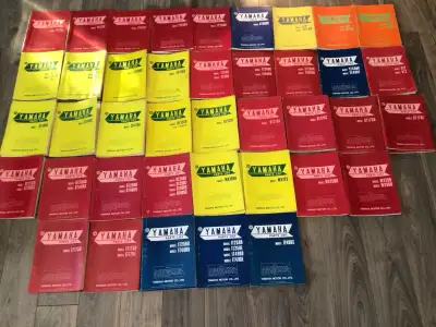 1970s Yamaha MotoCross Enduro Trials Parts Book Lists YZ MX DT RT YT XT IT GT $20CAD and up $6 Domes...