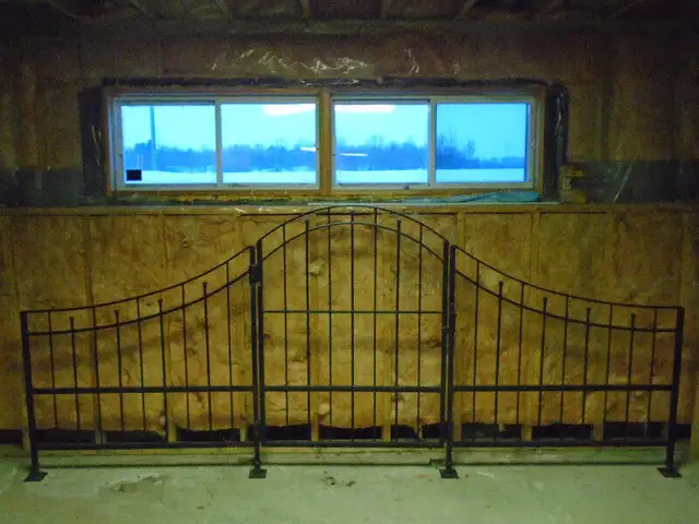 garden fence and gate