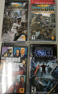 PSP & PS4 Cd games