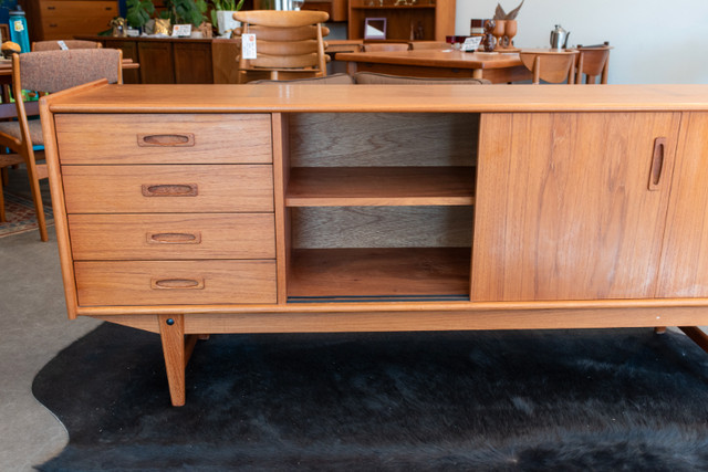Canadian Made Vintage Teak Sideboard in Hutches & Display Cabinets in Calgary - Image 3