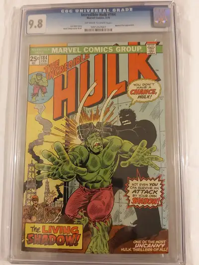 The Incredible Hulk #184 CGC 9.8, View more