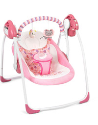 Duomilee Electric Baby Swing for Infants, Powered by Power Cord 