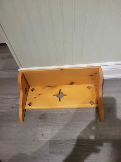 Vintage Celestrial Stars Pine Wood Shelf, View more
