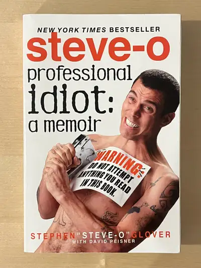 Steve-O - Memoir (Book), View more