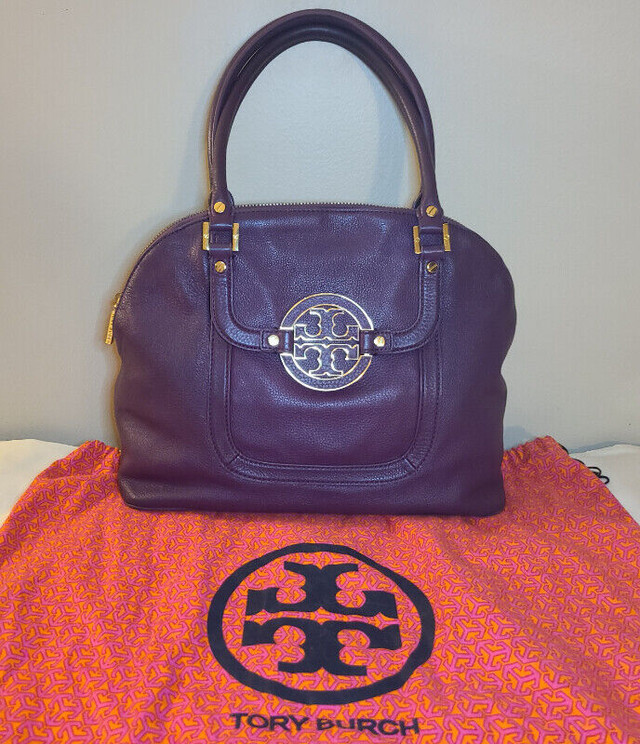 "TORY BURCH" AMANDA SATCHEL LEATHER BAG in Women's - Bags & Wallets in Ottawa