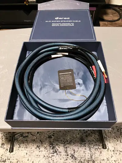 DARED - speaker cables 2.5m, View more