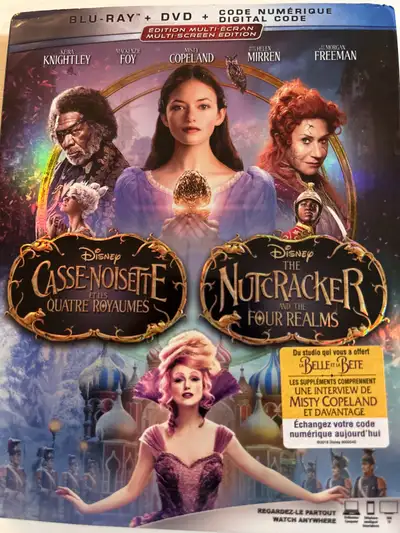 the nutcracker and the four alms Blu-ray DVD 14$, View more