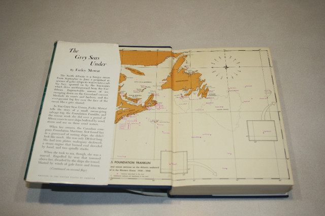 Farley Mowat "The Grey Seas Under" 1958 in Non-fiction in Saint John - Image 3