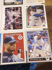 Baseball Cards Ken Griffey JR,Nolan Ryan Lot of 61 MINT HOF