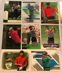 GOLF (Tiger Woods (5 Time Masters Winner) ⛳️  16 Diff Cards $20