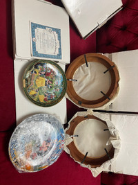 Disney Disney collector plates with frames