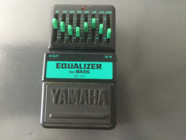 Equalizer for Bass GB-100 YAMAHA dans Guitares  à Saint-Hyacinthe