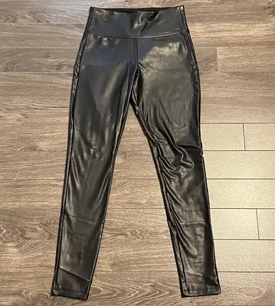 Black Faux Leather Leggings , View more