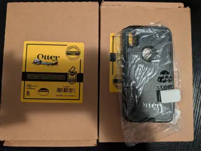 2 OtterBox phone defender cases for iPhone X, View more