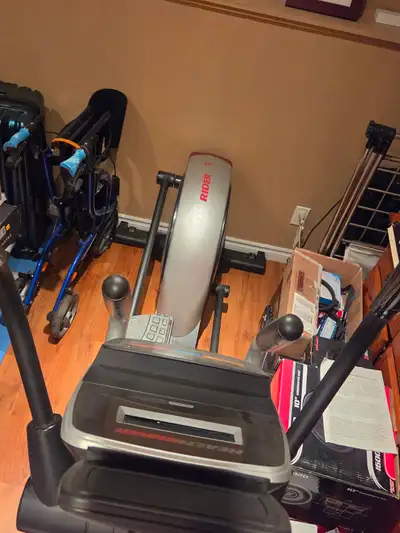 selling HEALTH RIDER ELLIPTICAL and a WESLO PRO exercise bike as pair or separately ELLIPTICAL askin...