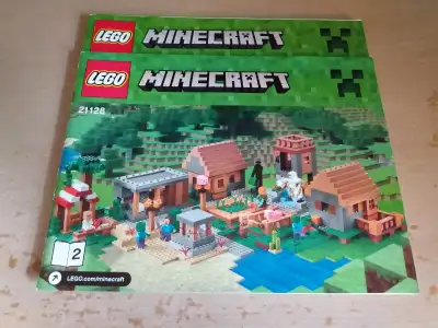 Mine-craft Lego sets, instructions are available, no boxes. 21139-$25, 21155-$60, 21134-$40, 21116-$...