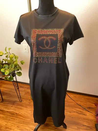 beautiful black dress, View more