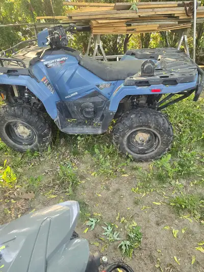 2021 polaris 570 sportsman atv. Great shape and we'll maintained. With gun boot and wrench and bush...