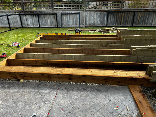 You need a new deck, fence or pergola.  Let us know! in Fence, Deck, Railing & Siding in Calgary