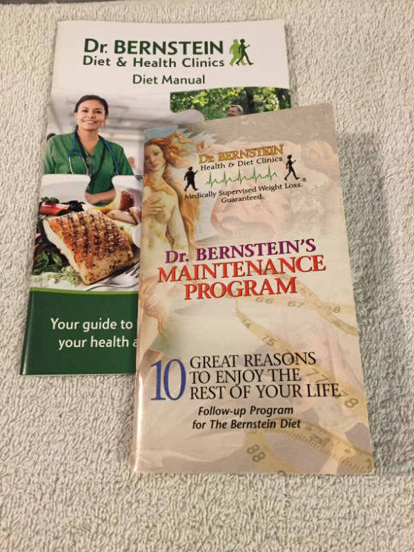Dr. Bernstein Diet Manual & Maintenance Program Booklets - NEW in Health & Special Needs in City of Toronto - Image 3