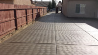 concrete driveways