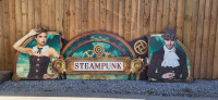 Steampunk sign