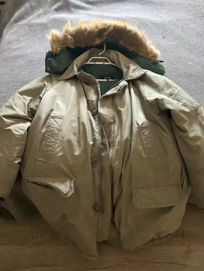 Sears the men’s store down parka size L, View more