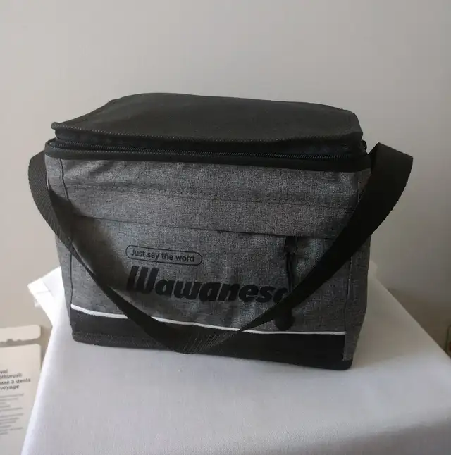 Insulated lunch bag and Collapsible water bottle