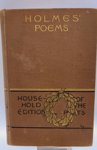 The Poetical Works of Oliver Wendell Holmes [Household Edition]