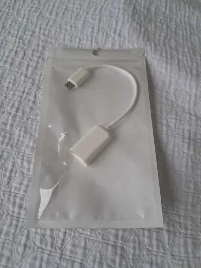 This is a new USB-C to USB adapter, perfect for connecting older devices to newer laptops or smartph...