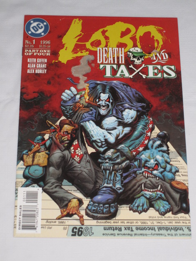 Lobo Death and Taxes#1,2,3 & 4 complete set! comic book, View more