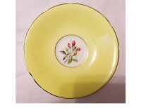 Vintage OLD ROYAL BONE CHINA est 1846 porcelain saucer England