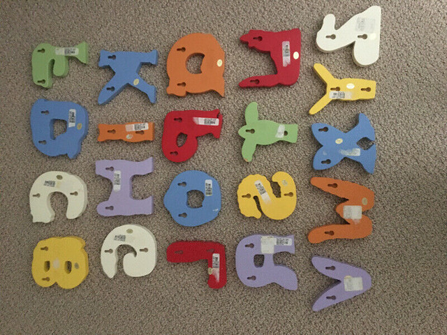 Wooden Jungle Animal Alphabet Letters- wall hanging in Other in Oakville / Halton Region - Image 2
