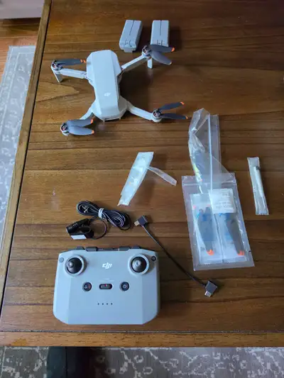 Rarely used. Comes with all accessories, no case. 2 Batteries.