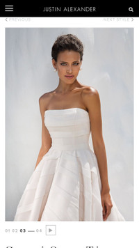 Gorgeous Justin Alexander Wedding Dress!!