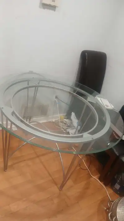 Glass Dining table, View more