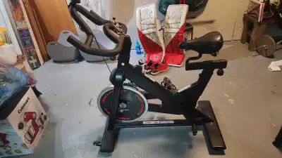 Stationary spin bike , View more