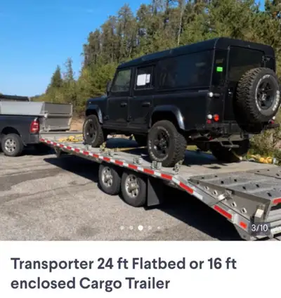 We transport everything big or small from our headquarters in Ottawa to Montreal and back to Ottawa...