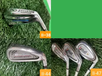7 – GOLF SINGLE IRONS - High End to Entry Level –See Description, View more