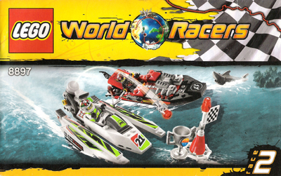 $15 8897 World Racers: Jagged jaws reef, 2010 manual (pic 2) $20 8898 World racers, Wreckage road no...